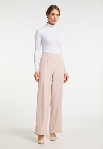 Wide leg Pantaloni de la usha BLACK LABEL pe roz