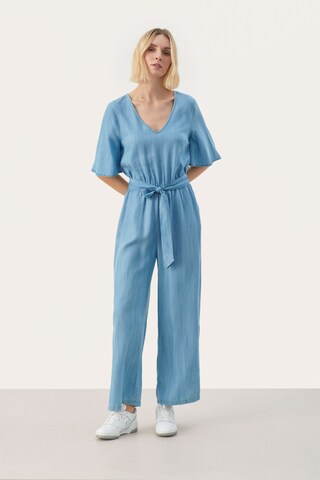 Part Two Jumpsuit 'Adrienne' in Blue: front