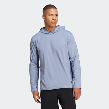 ADIDAS PERFORMANCE Sportsweatshirt 'Graphic ' in Blau: predná strana