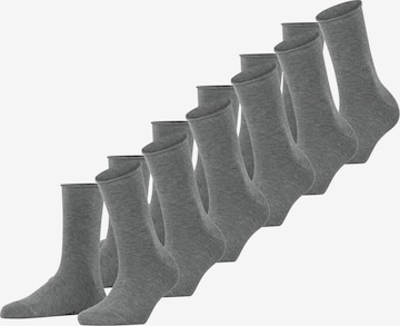FALKE Къси чорапи 'Happy Bundle' в сиво: отпред