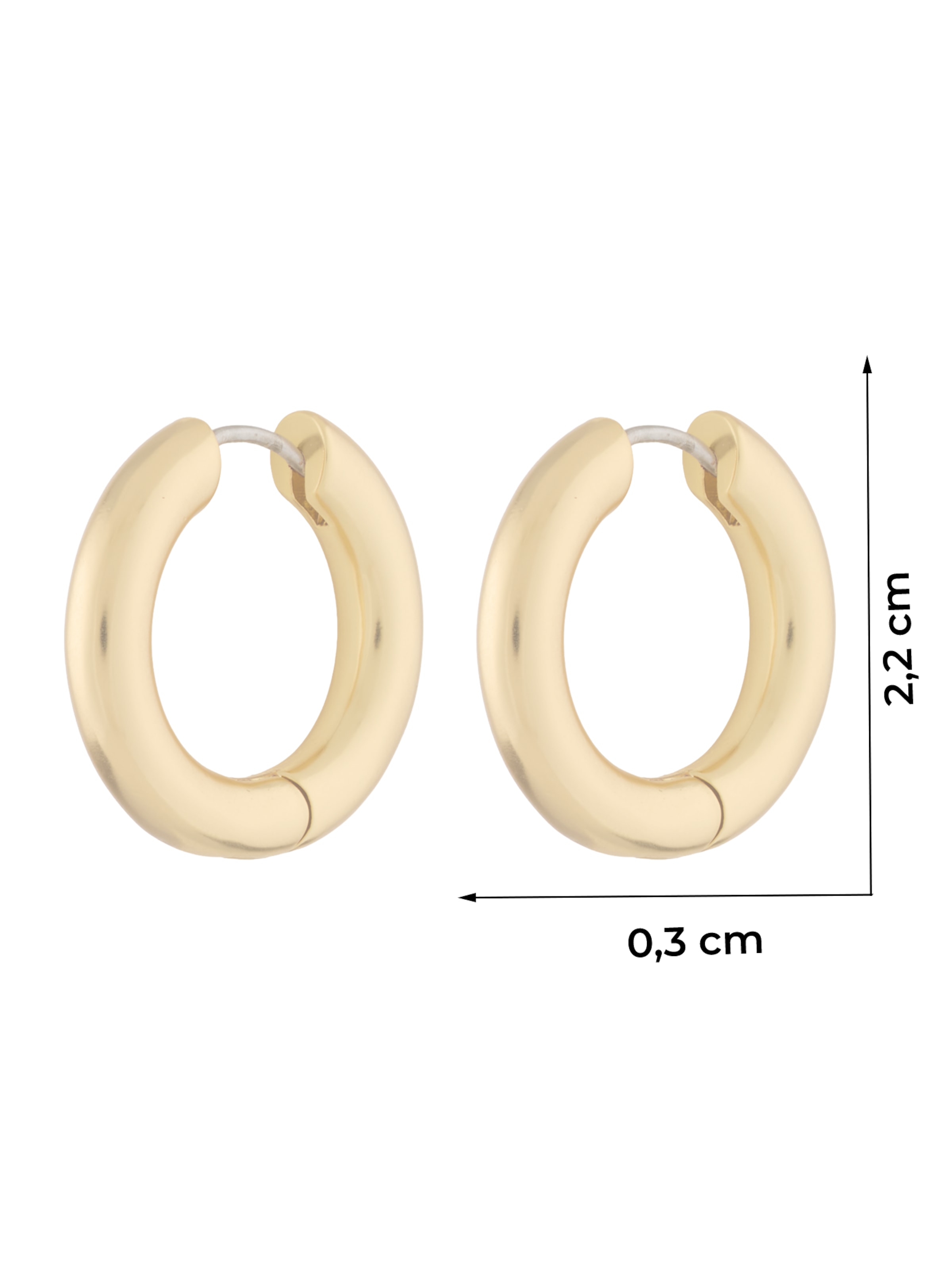 & Other Stories Náušnice – zlatá