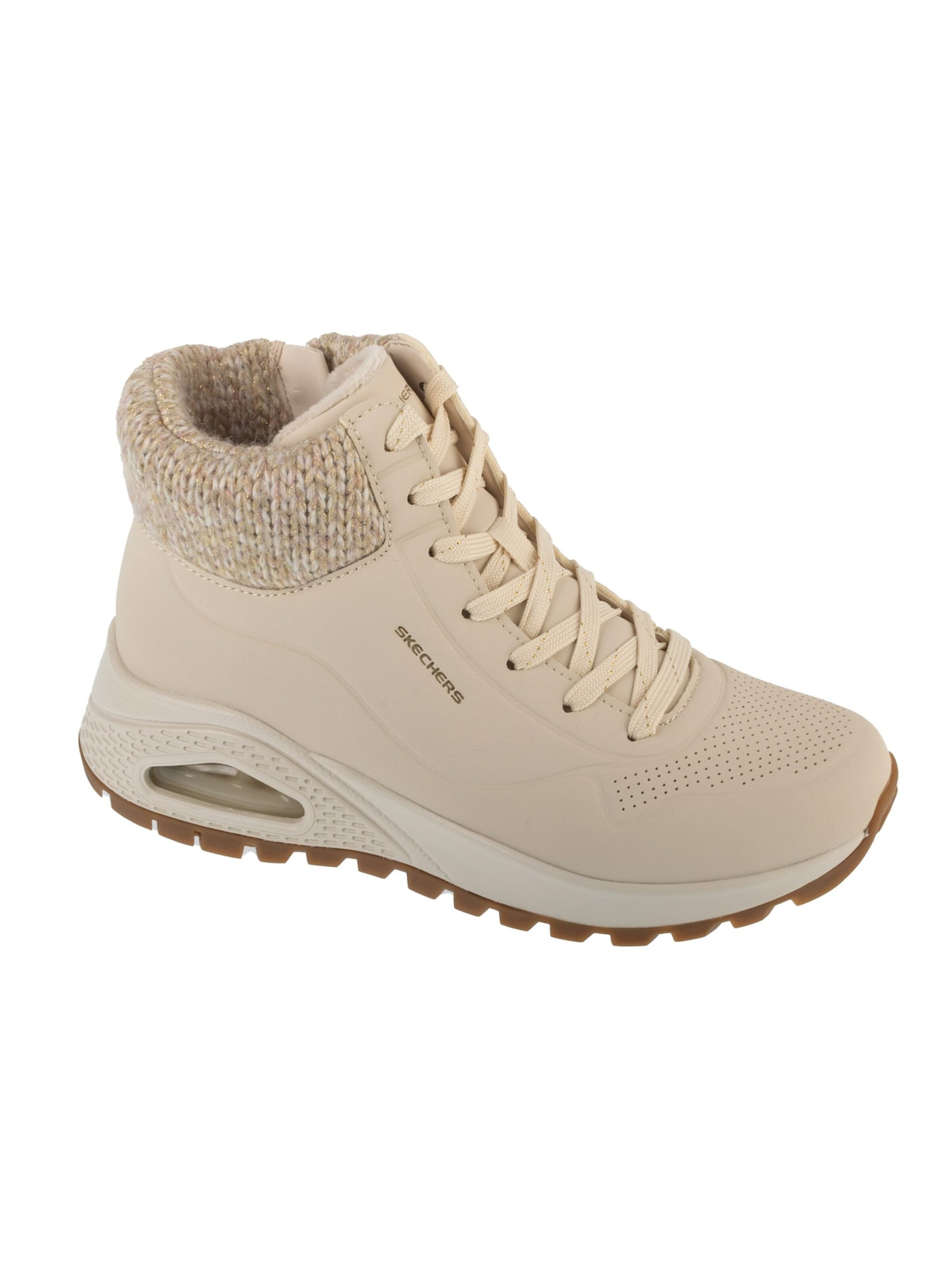 SKECHERS Veterlaarzen 'Skechers Uno Rugged - Darling' in Beige