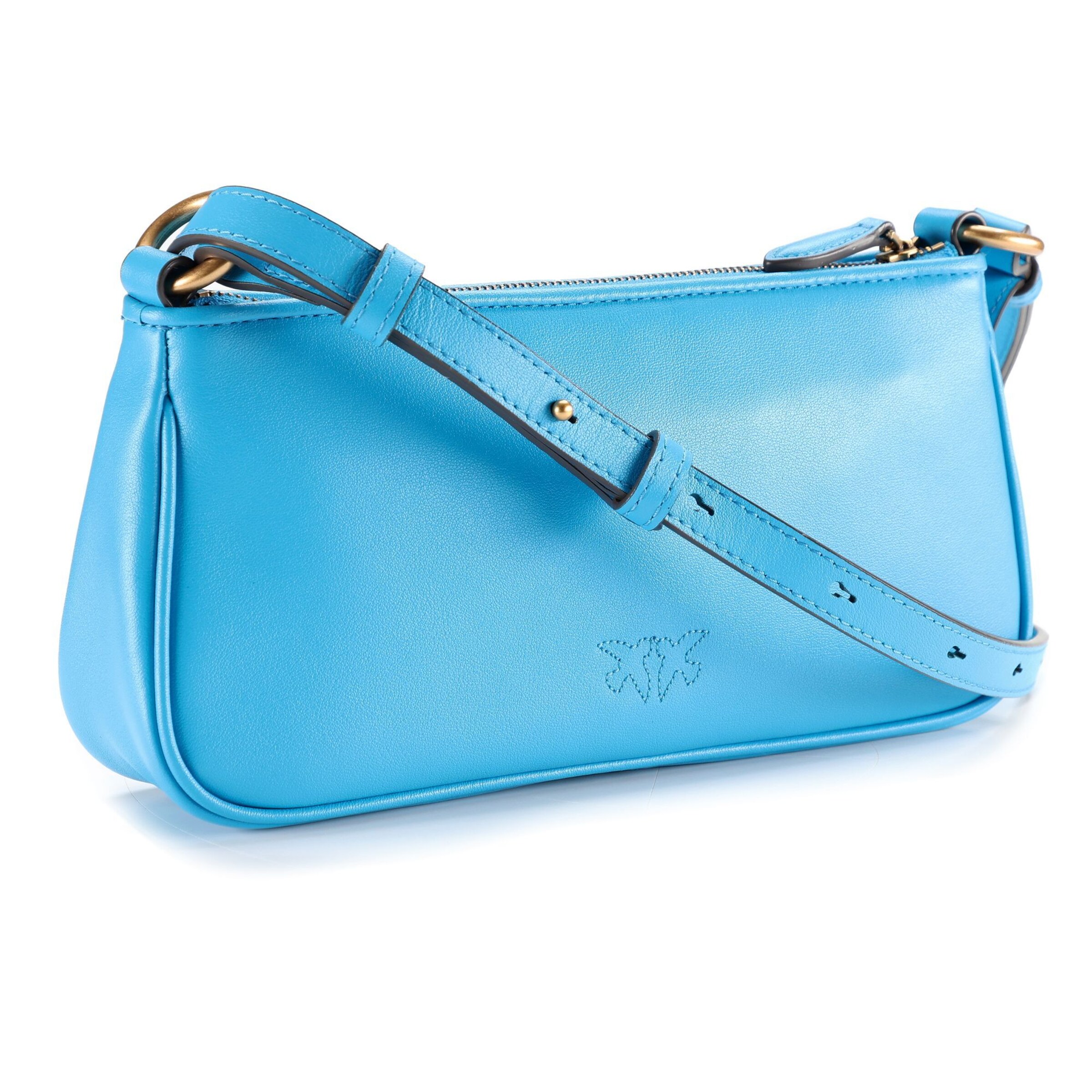 PINKO Schoudertas 'Half Moon' in Blauw