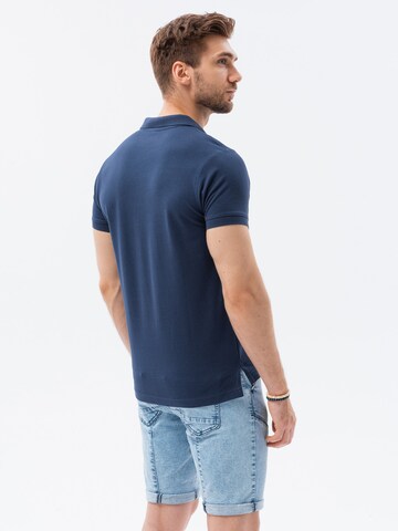Ombre T-Shirt 'S1374' in Blau