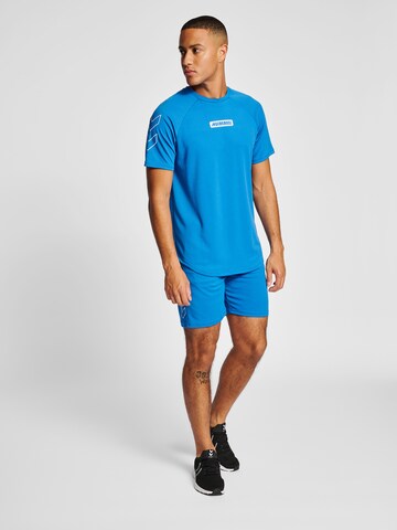 Hummel Функциональная футболка в Синий