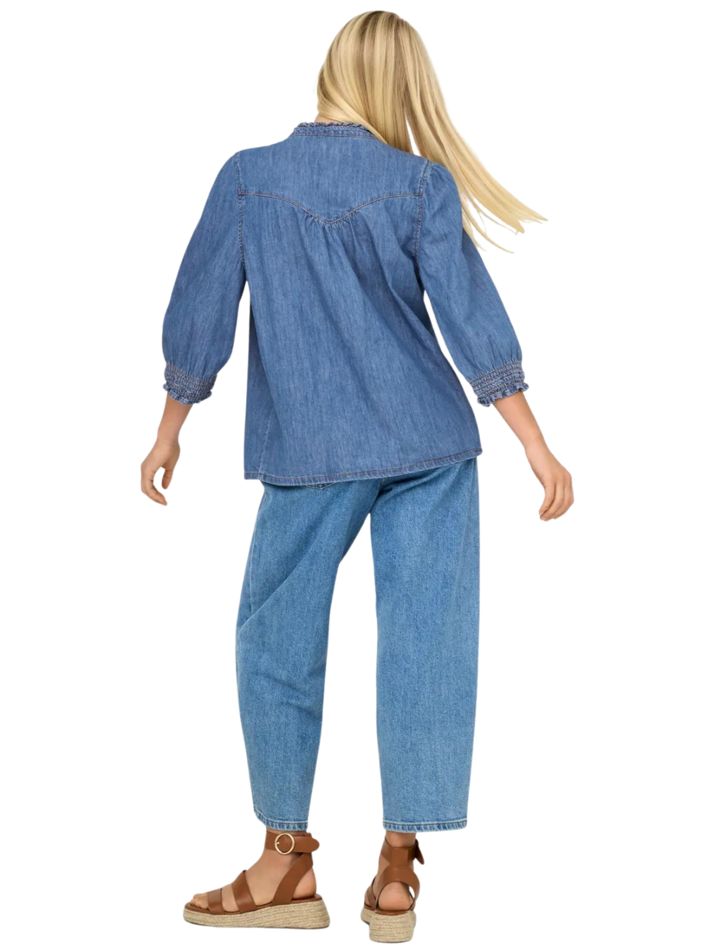 ONLY Shirt 'RAYA' in Blue