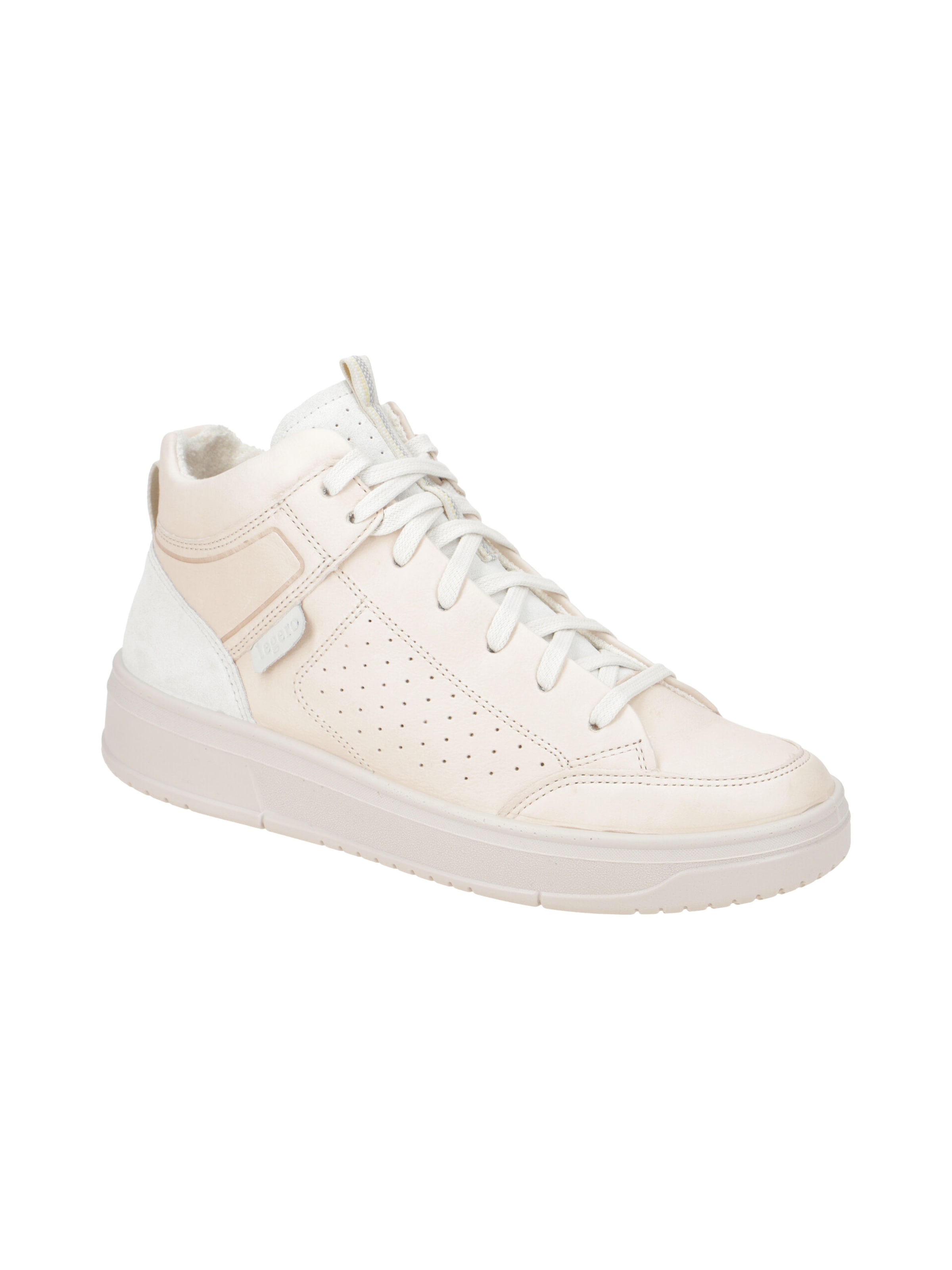 Legero Schnürschuh in Beige: Vorderseite