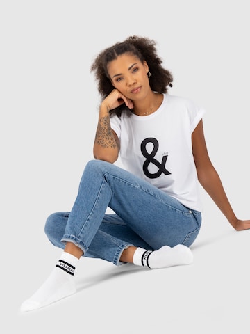 alife & kickin Socken 'RikaAK' in Weiß