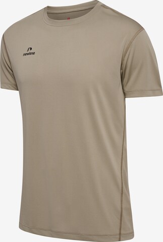 Newline Performance Shirt 'BEAT' in Brown