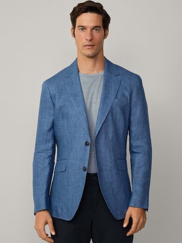 Hackett London Regular Fit Sakko in Blau: Vorderseite