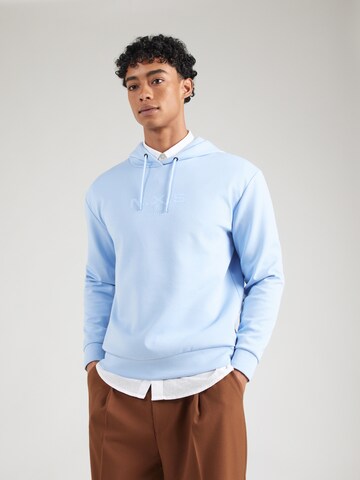No Excess Sweatshirt in Blauw: voorkant