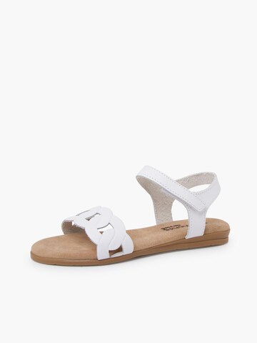 Sandalo di Pisamonas in bianco