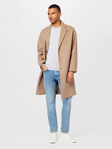 BURTON MENSWEAR LONDON Between-Seasons Coat in Beige