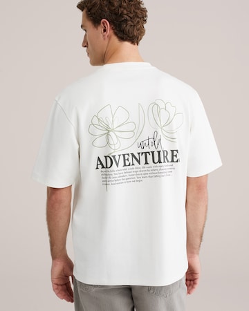 WE Fashion Μπλουζάκι σε λευκό