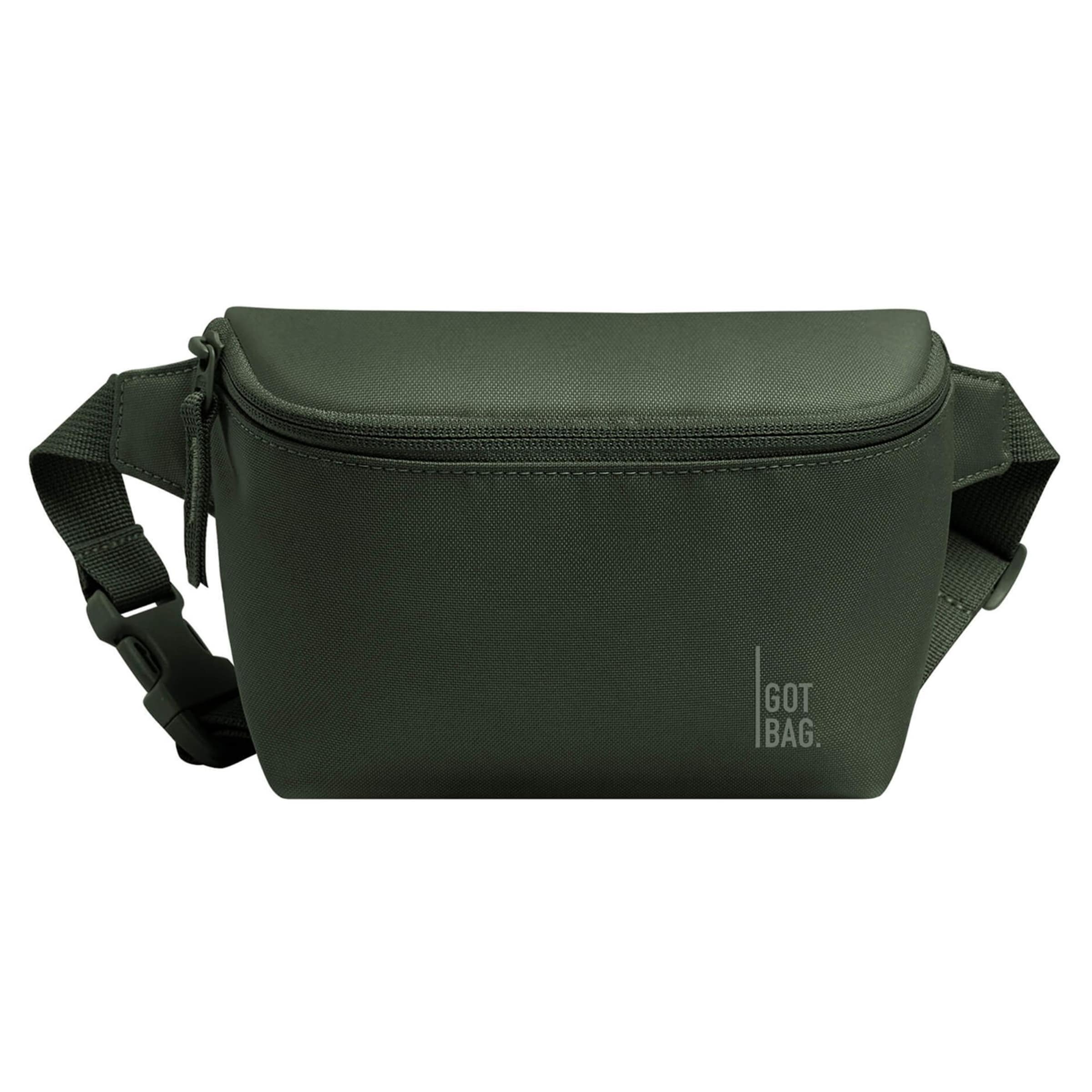 Marsupio di Got Bag in verde: frontale