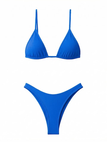 Triangle Bikini Kalaia en bleu : devant