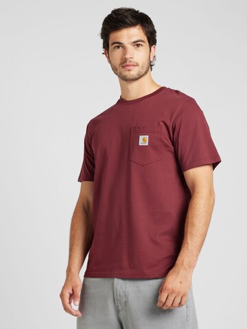T-Shirt Carhartt WIP en rouge : devant