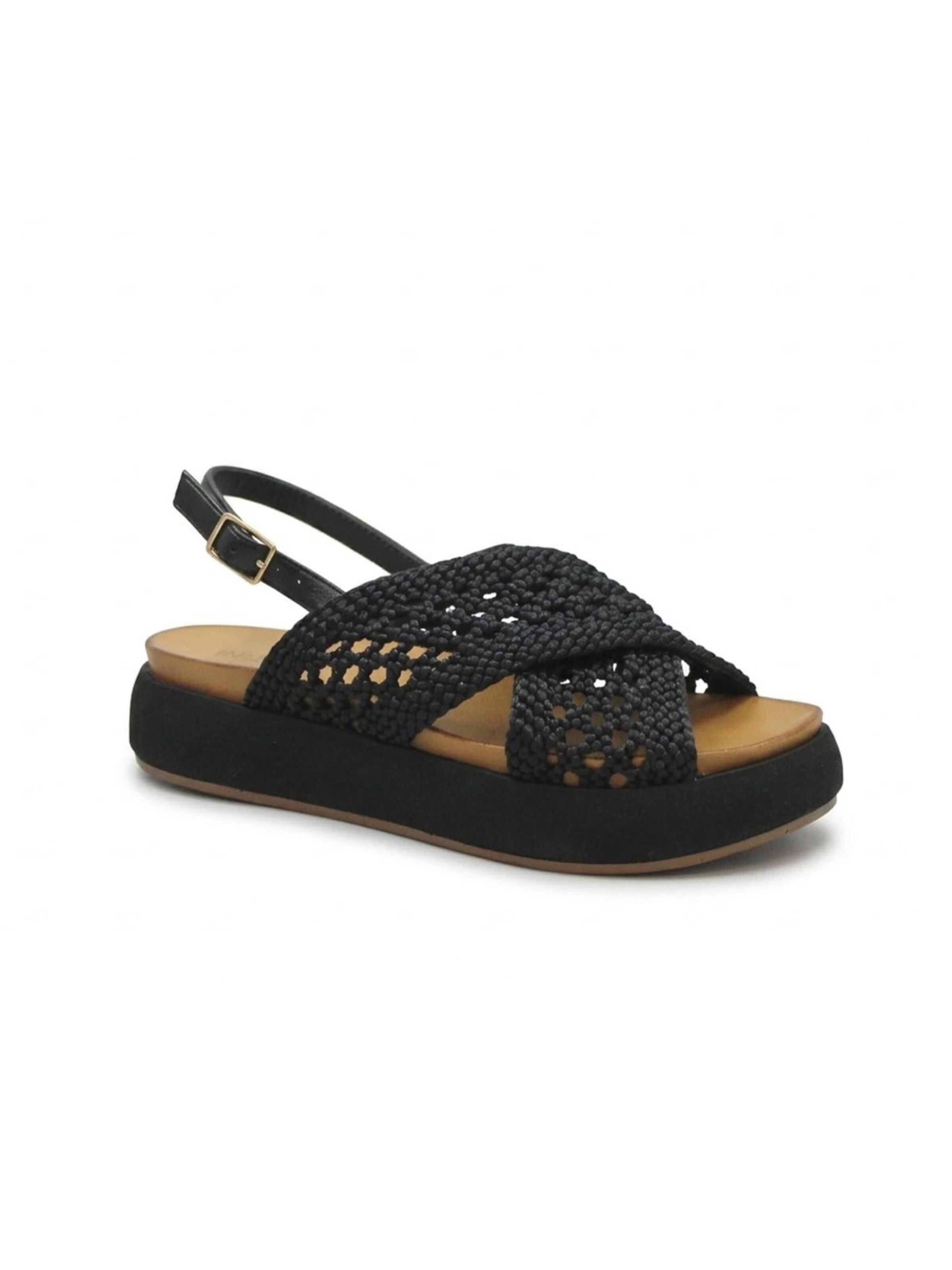 INUOVO Sandale‌‌‌‌‌‌‌‌ in Schwarz: Vorderseite
