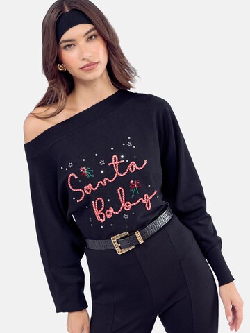 Lipsy - Jersey en negro: frente