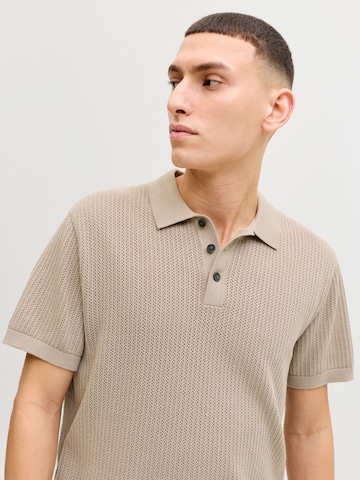 JACK & JONES - Jersey 'JJJESS' en marrón