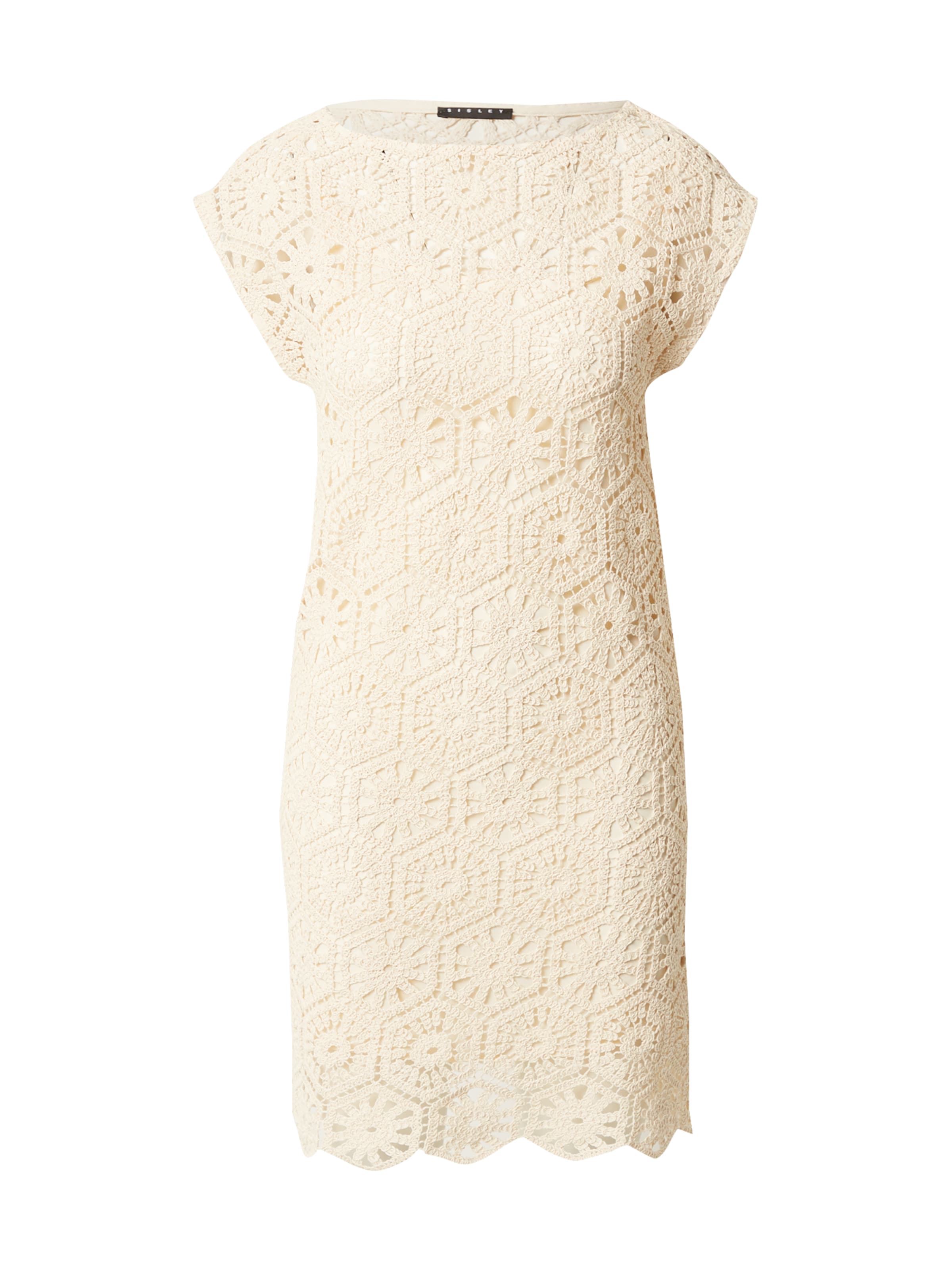 Sisley Šaty - Béžová: predná strana