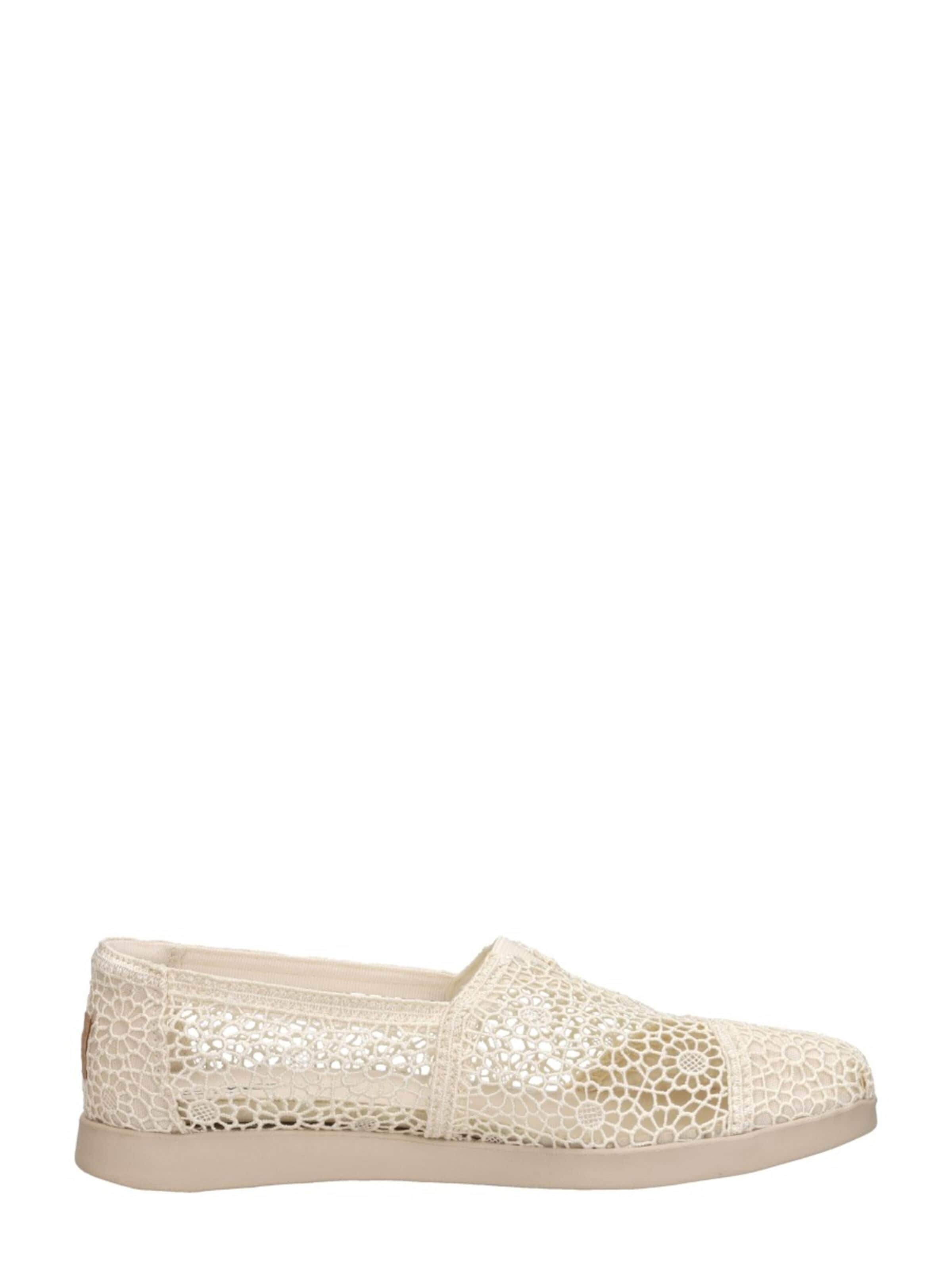 TOMS Classic Flats 'Alpargata Plus' in Beige