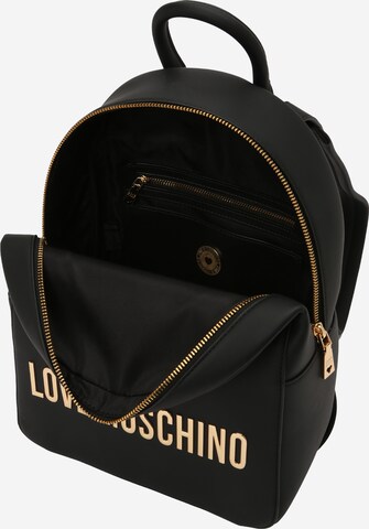 Love Moschino Rygsæk 'Bold Love' i sort