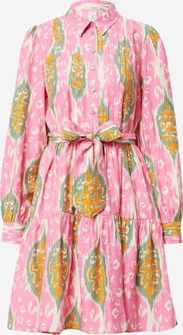 Y.A.S Shirt Dress 'YAKA' in Pink: front