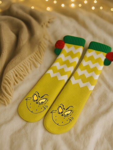 The Grinch Socken 'Hüttensocken'‌‌‌‌‌‌‌‌‌‌ in Grün