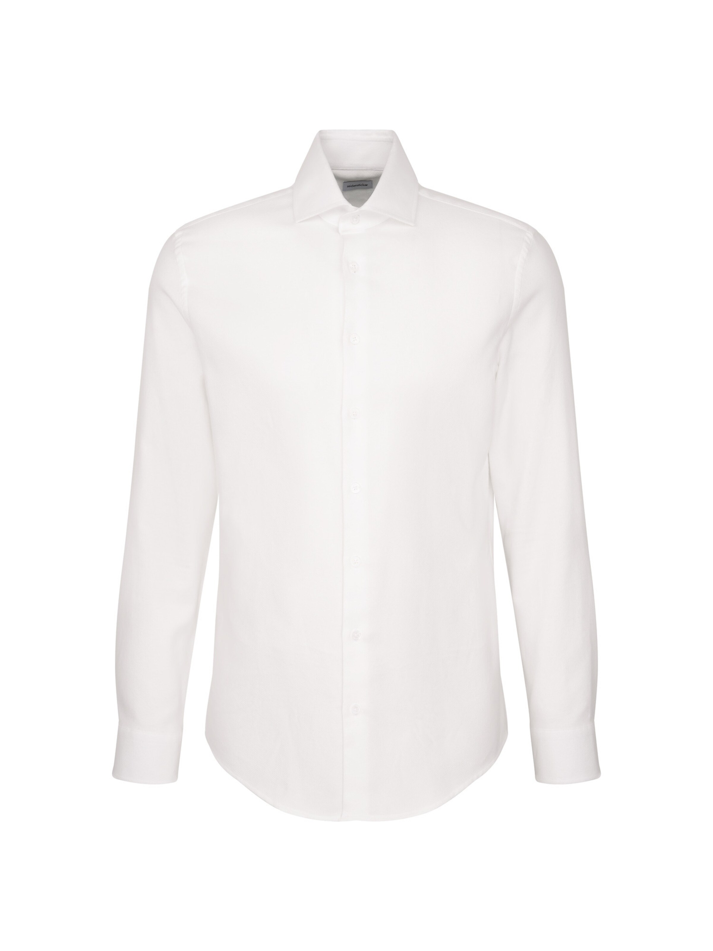 SEIDENSTICKER Zakelijk overhemd in Wit: voorkant