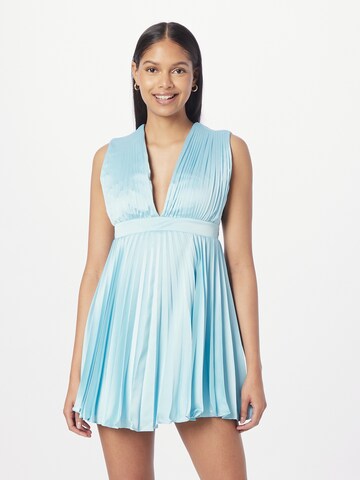 Robe Abercrombie & Fitch en bleu : devant