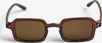 PIECES Sunglasses 'PCKatie' in Brown: front