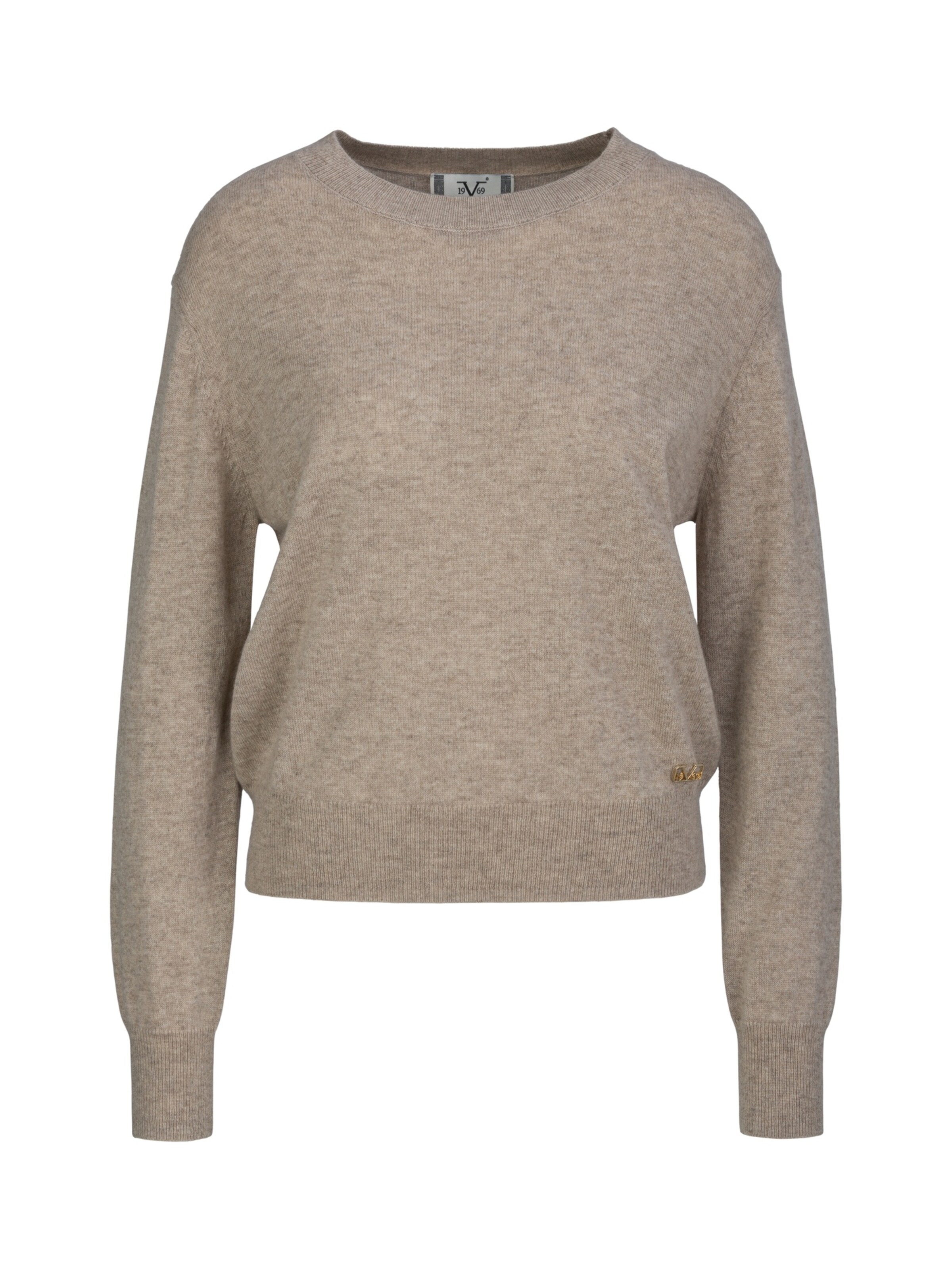 Pull-over ' Rory ' 19V69 ITALIA en beige : devant