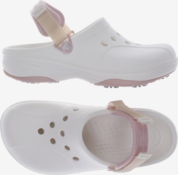 Crocs Sandals & High-Heeled Sandals in 38 in White: front