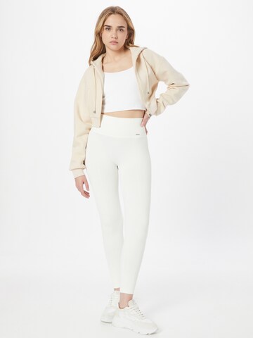 aim'n Skinny Sports trousers 'Luxe' in White