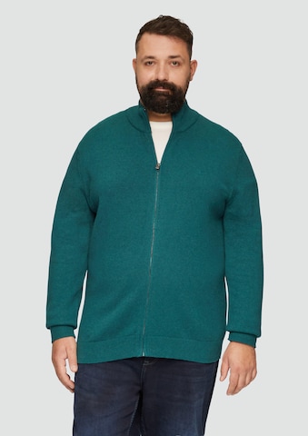 s.Oliver Strickjacke in Blau: Vorderseite