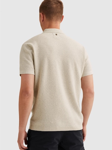 Maglietta 'Polo shirt with waffle texture' di PME Legend in bianco