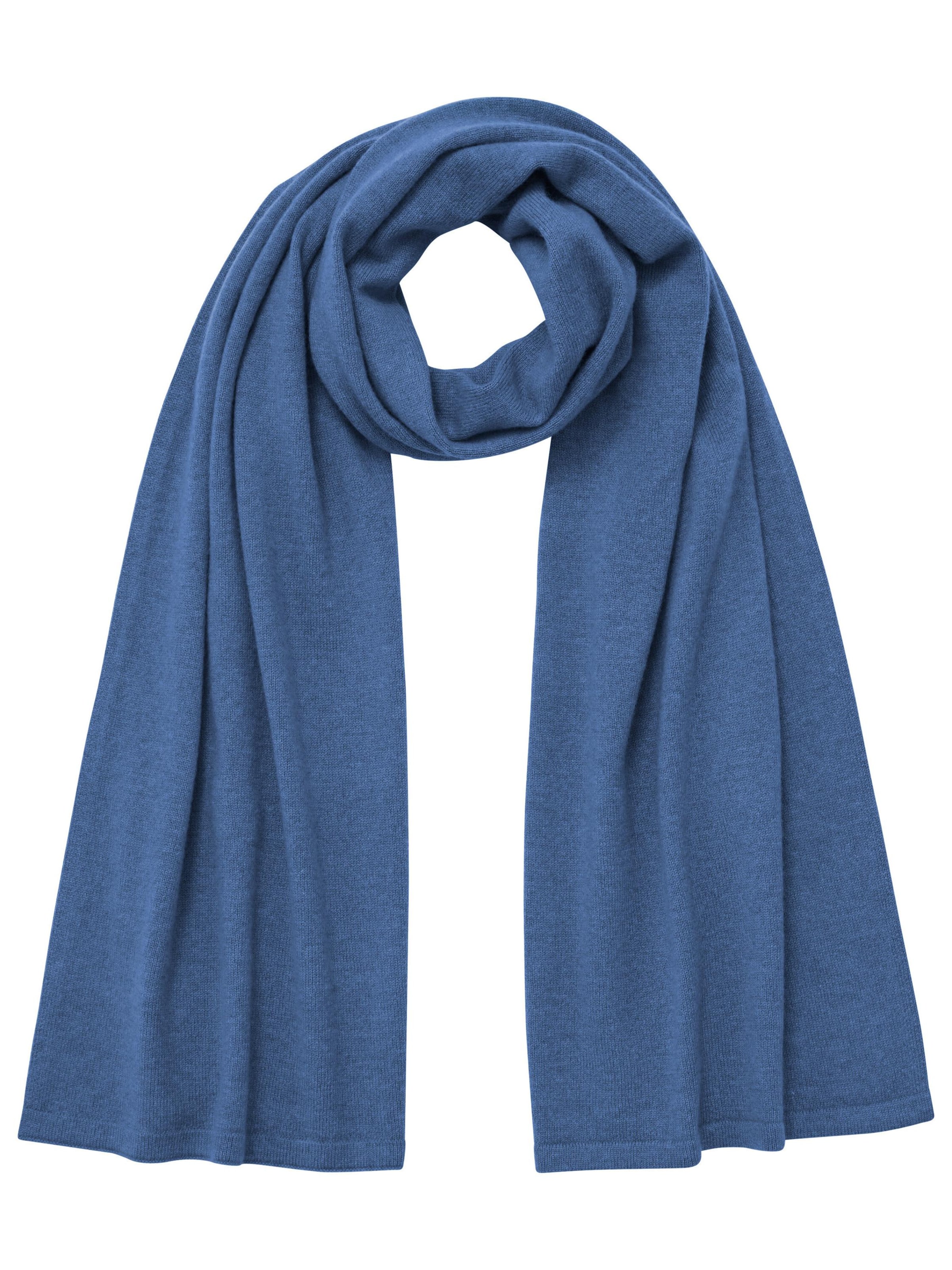 FALKE Scarf 'Pure Cashmere' in Dusty blue, Item view