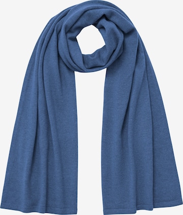 FALKE Scarf 'Pure Cashmere' in Blue: front