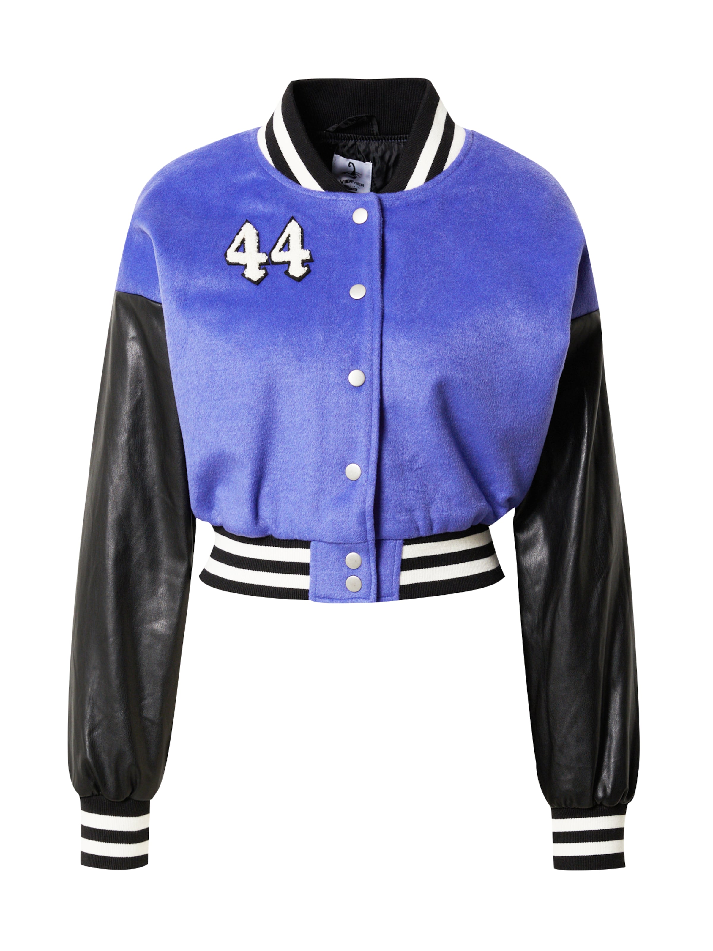 VIERVIER Φθινοπωρινό και ανοιξιάτικο μπουφάν 'Alessandra' σε λιλά: μπροστά