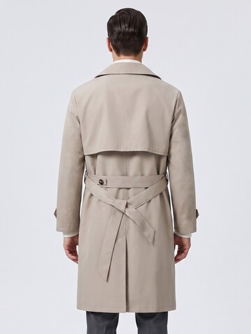 ALLTHEMEN Between-Seasons Coat 'Würde' in Beige