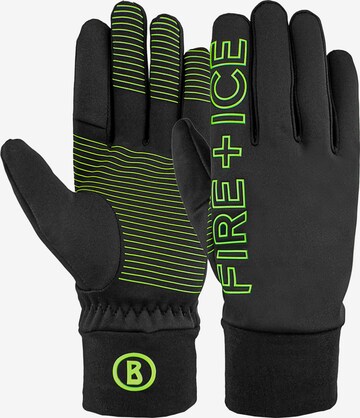 BOGNER Full Finger Gloves 'F+I Yannis' in Black: front