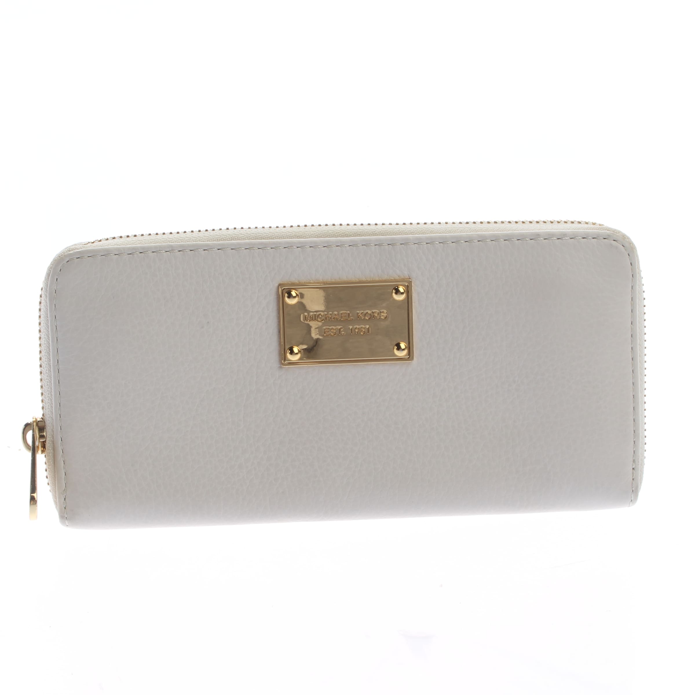 Michael Kors Small Leather Goods in One size in White: front