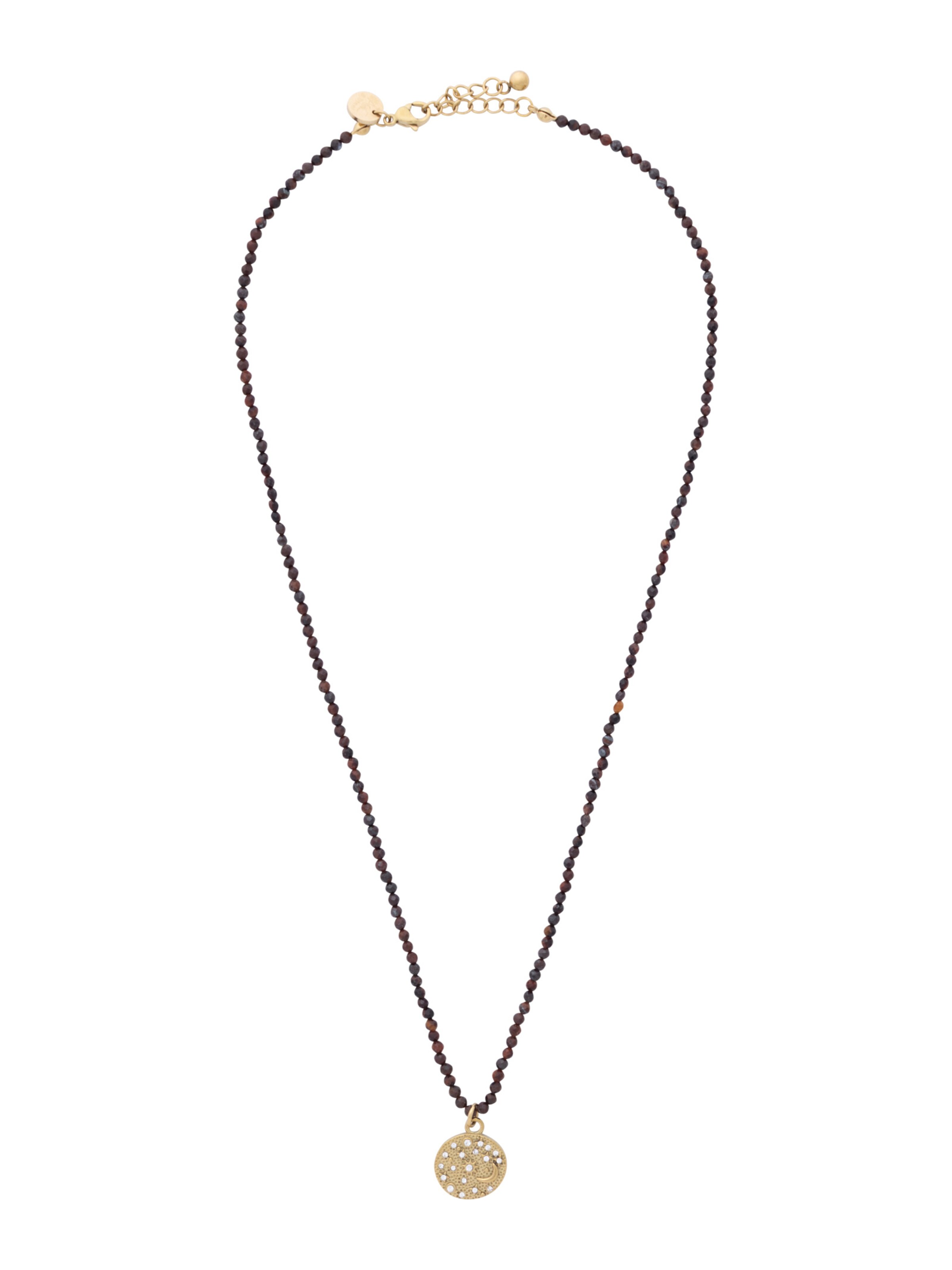 A&C Oslo – Nordic Design Jewellery Necklace 'Steel - Miniature' in Gold: front
