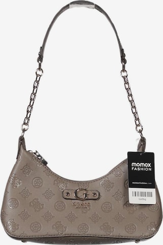 GUESS Handtasche klein Leder One Size in Grau: Vorderseite