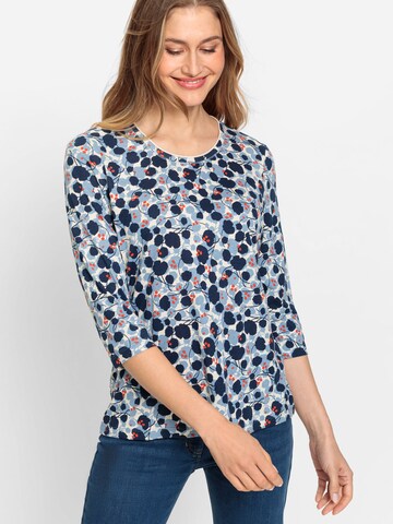 Olsen Shirt in Blau: Vorderseite