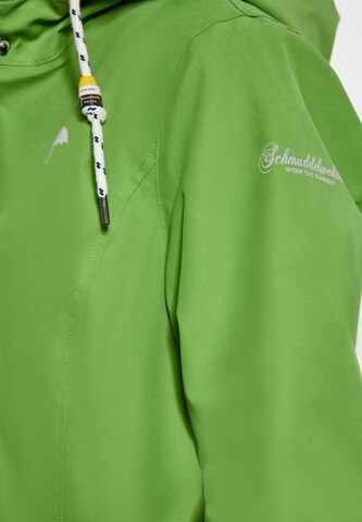 Veste fonctionnelle Schmuddelwedda en vert