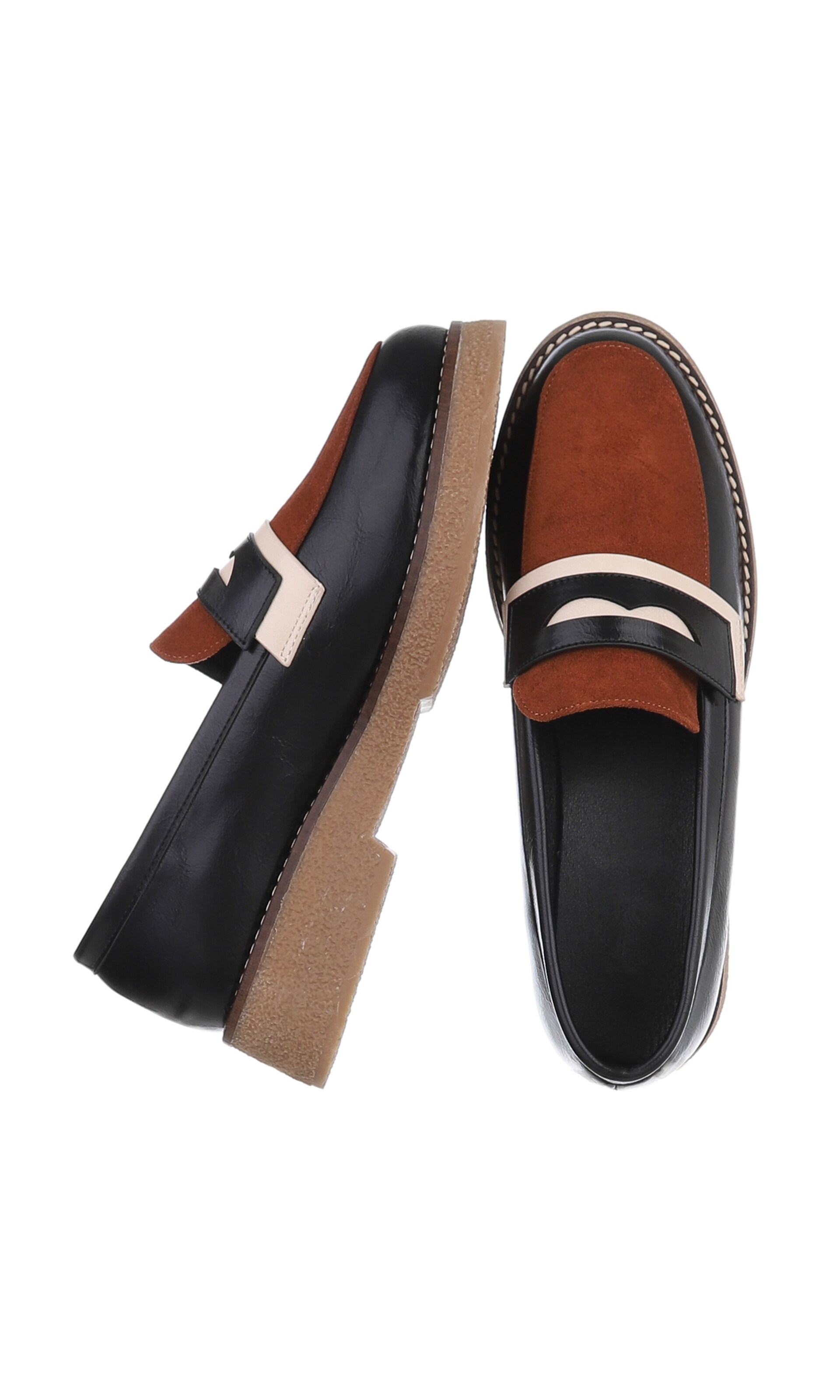 Ital-Design Slipper in Schwarz