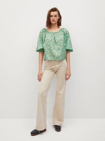 MANGO Blouse 'Pia' in Green