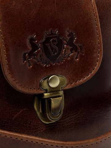 SID & VAIN Fanny Pack 'Kellner-Geldbörse & Holster ABERDEEN' in Brown